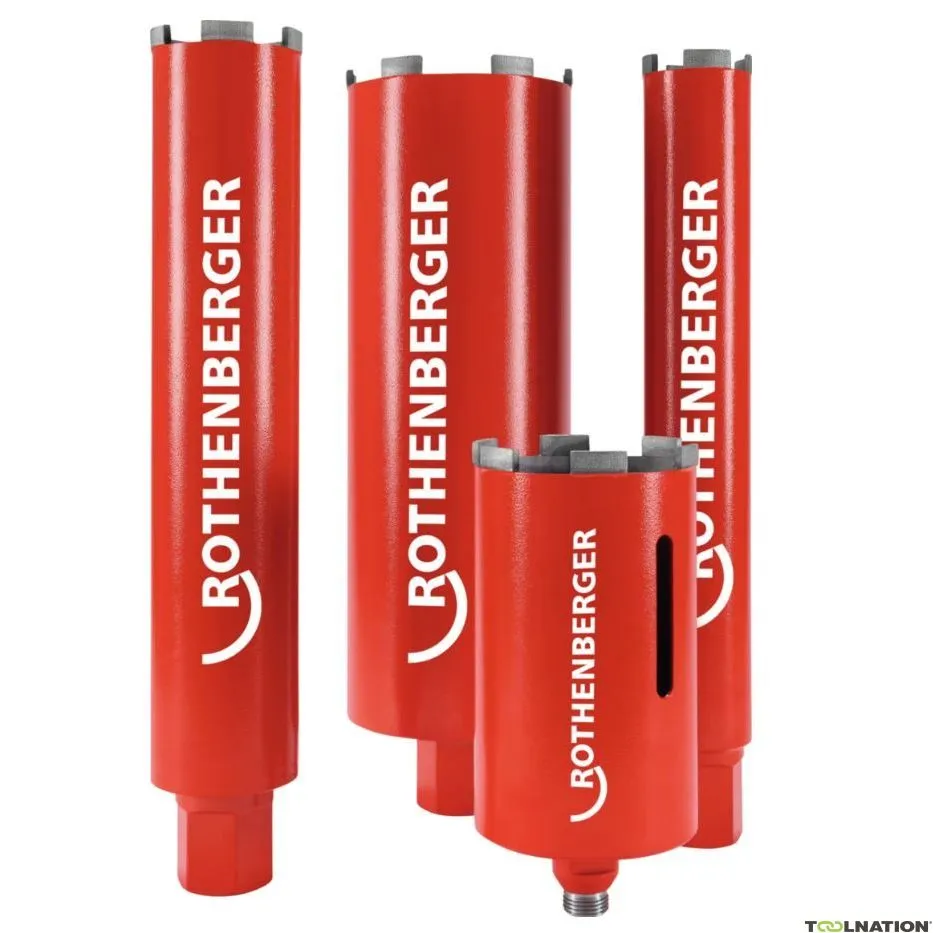 Rothenberger Accessori 1500004072 Carotatrice diamantata DX HIGH SPEED DRY,1 1/4 UNC,Ø=205,WL=330